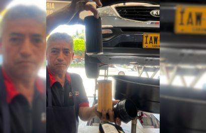 cambio de filtros de aire en sabaneta